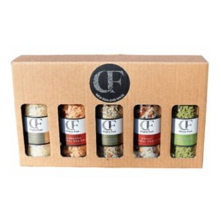 Choice Fruit Gift Box – Set of 5 Natural Sea Salts