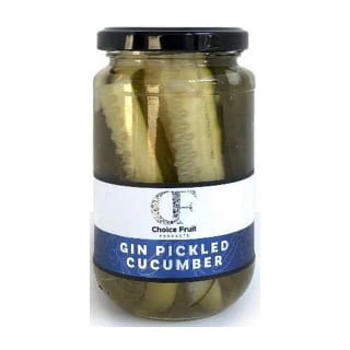 Choice Fruit Gin Pickled Cucumbers 400g