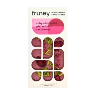 Fruney Chocolate Bar: Ruby Chocolate, Pistachio & Raspberry