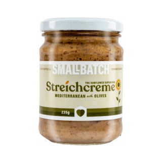 Small Batch Streichcreme, Mediterranean with Olives 235g